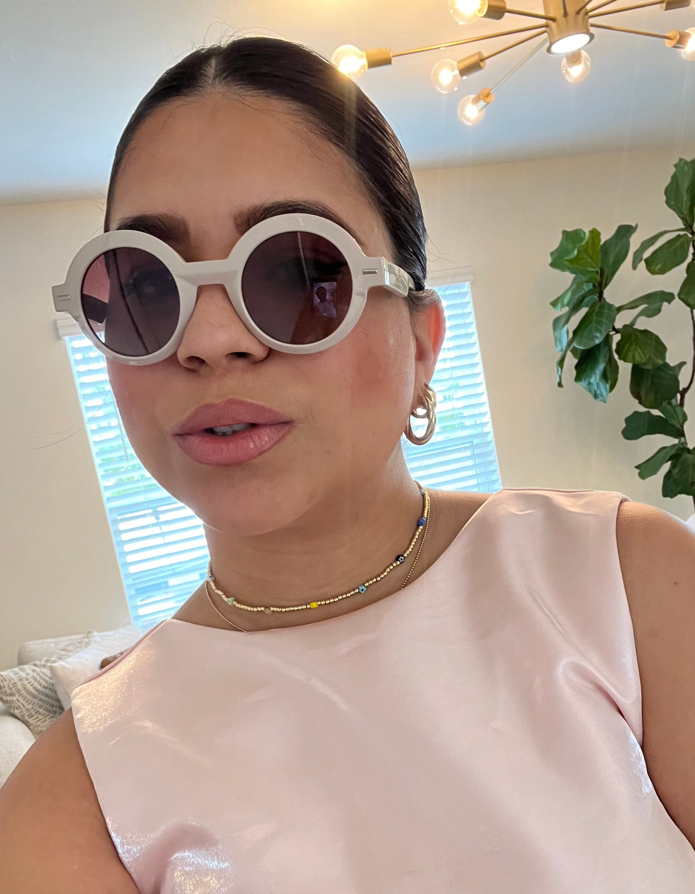 Lincoln round sunglasses