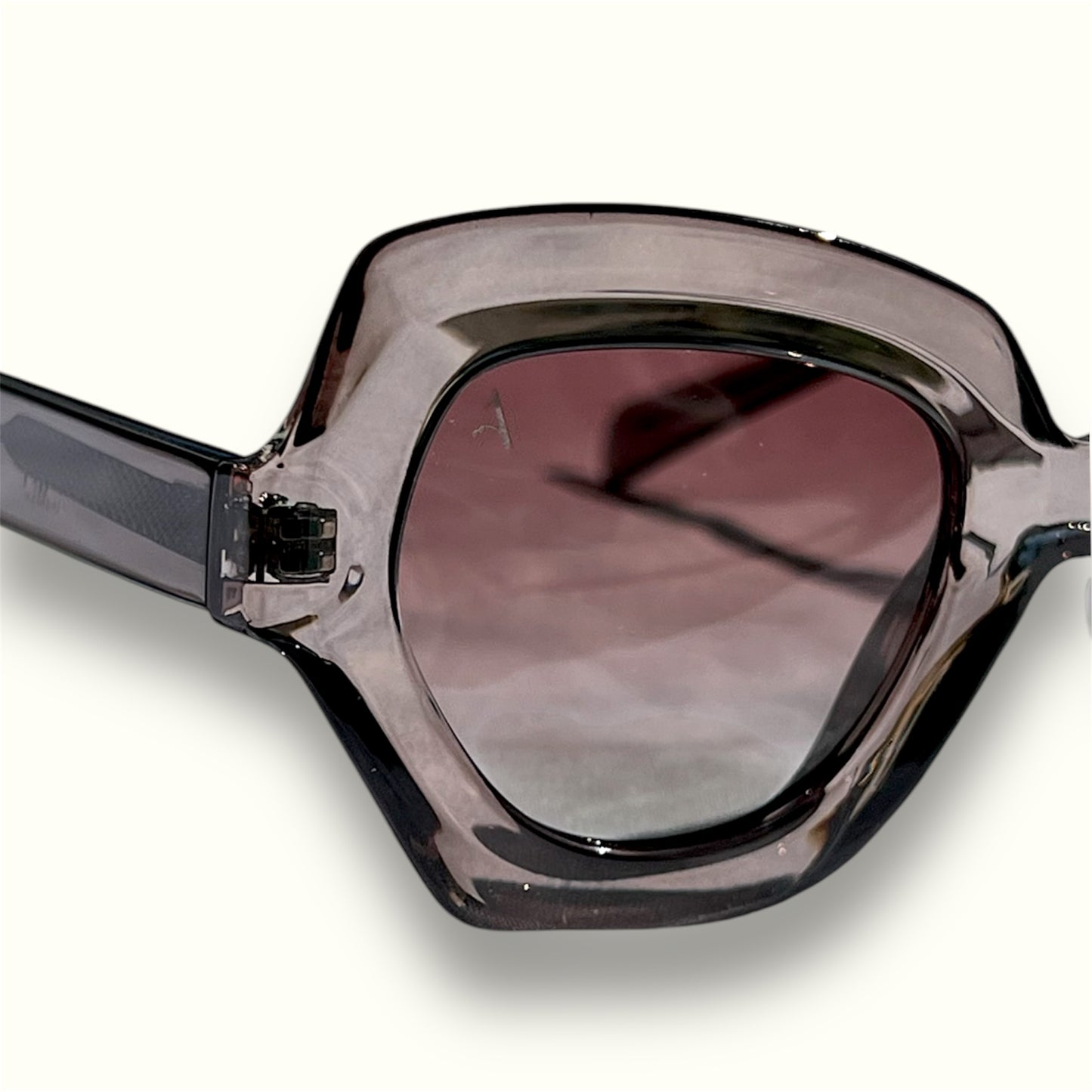Stone oversized sunglasses