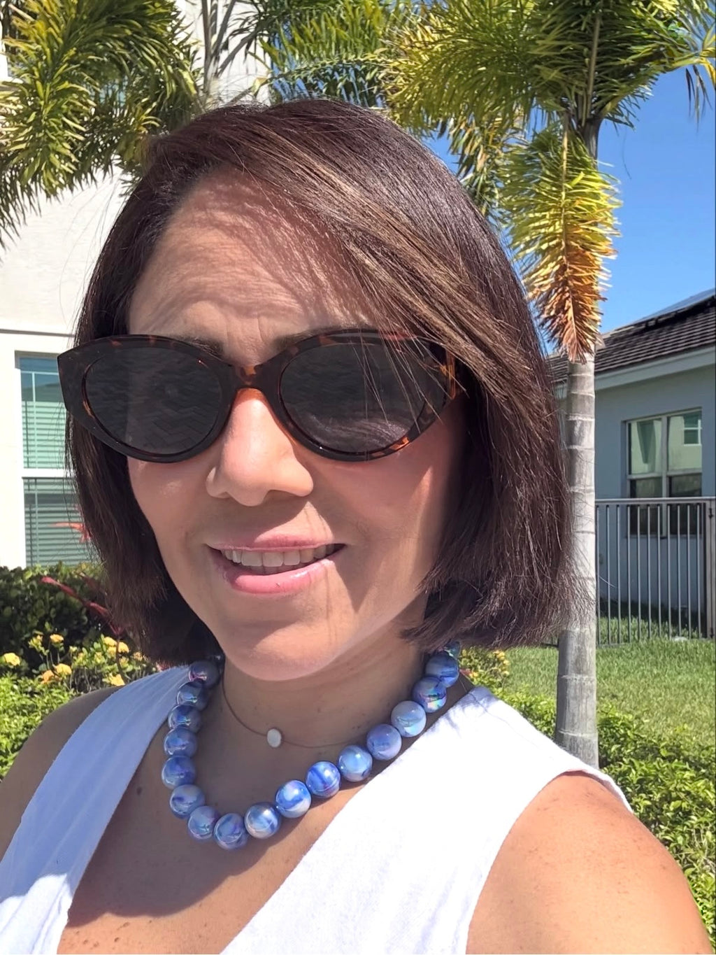 Wearing amalfi sunglasses polarized alfieyewear