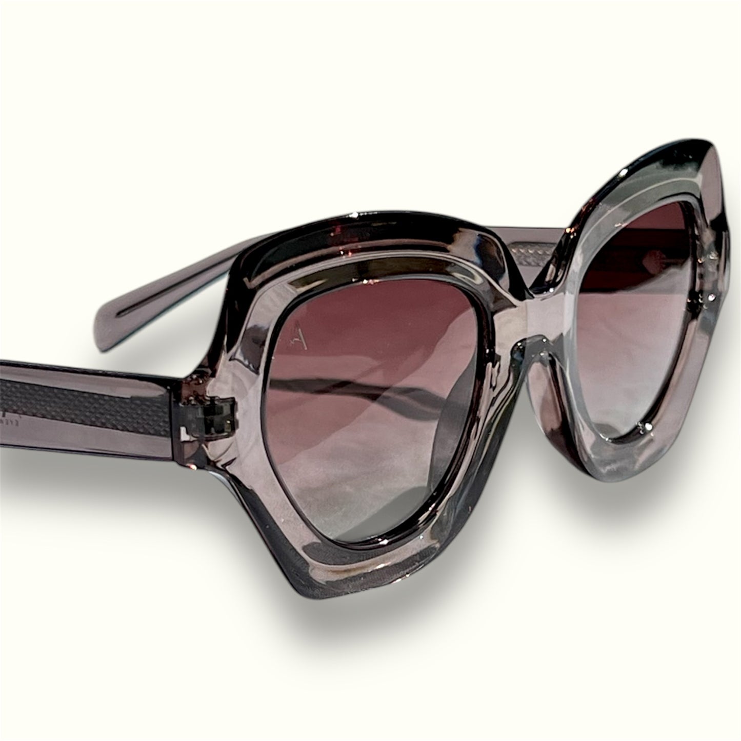 Stone oversized sunglasses
