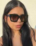 Lady Money oversized sunglasses