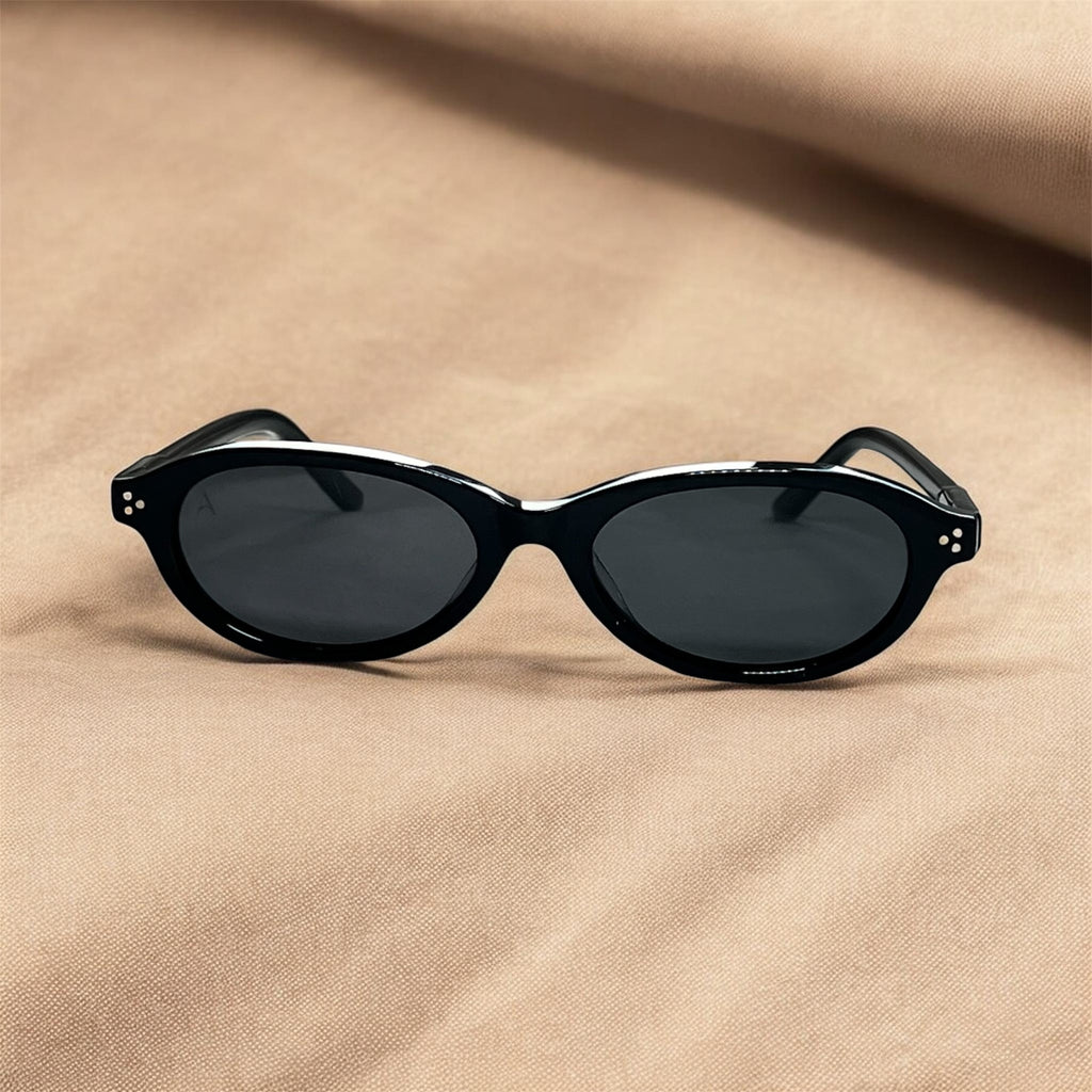 Black sunglasses Alfieyewear Mónaco style 