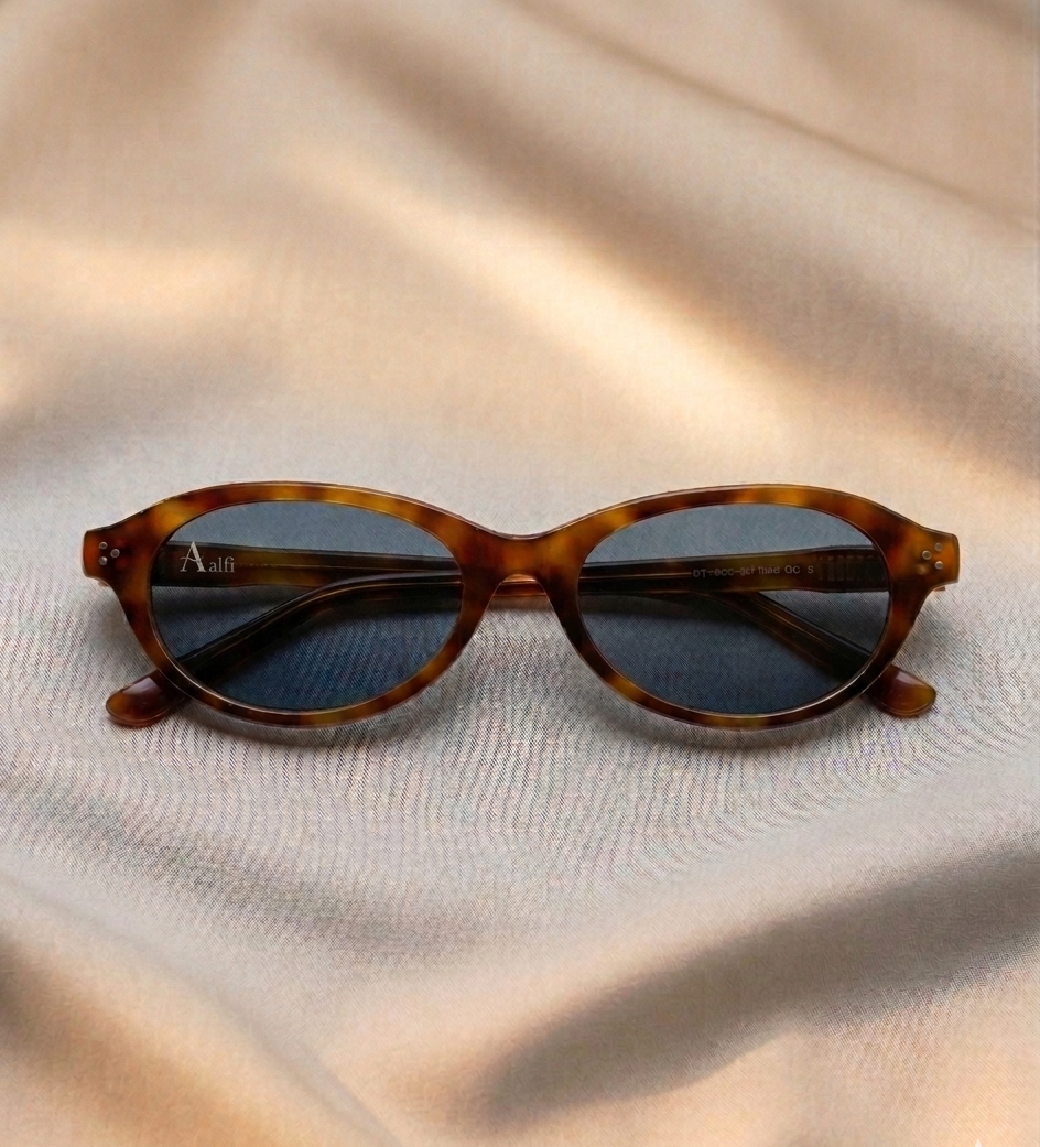 Sunglasses with tortoiseshell alfi eyewear 